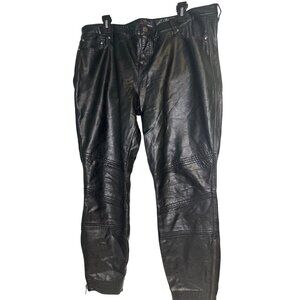 Rebel Wilson x Torrid Women’s Size 18 Faux Leather 100% PU Pants Y2K Edgy Chic